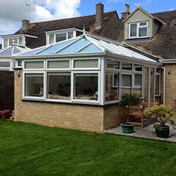 conservatory onto a garden