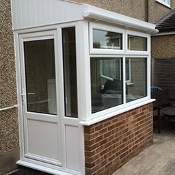 side of house conservatory