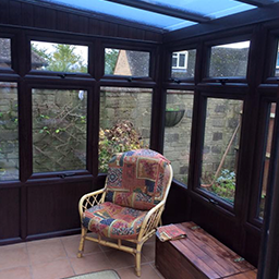inside of a conservatory