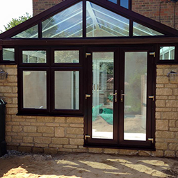 brown conservatory